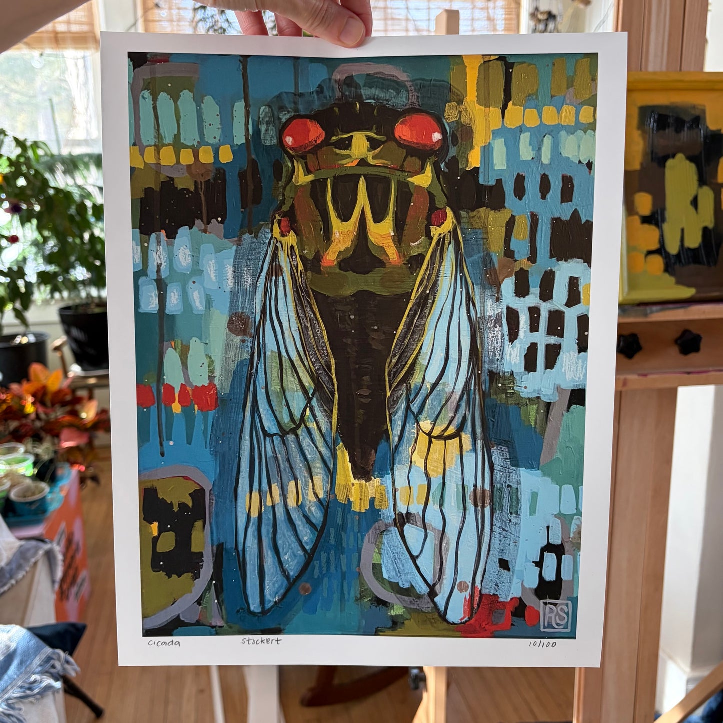 Cicada 11x14 Print