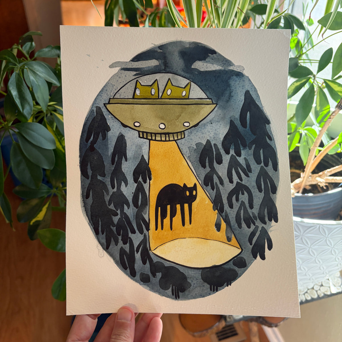 Adoption 8x10 Original Illustration