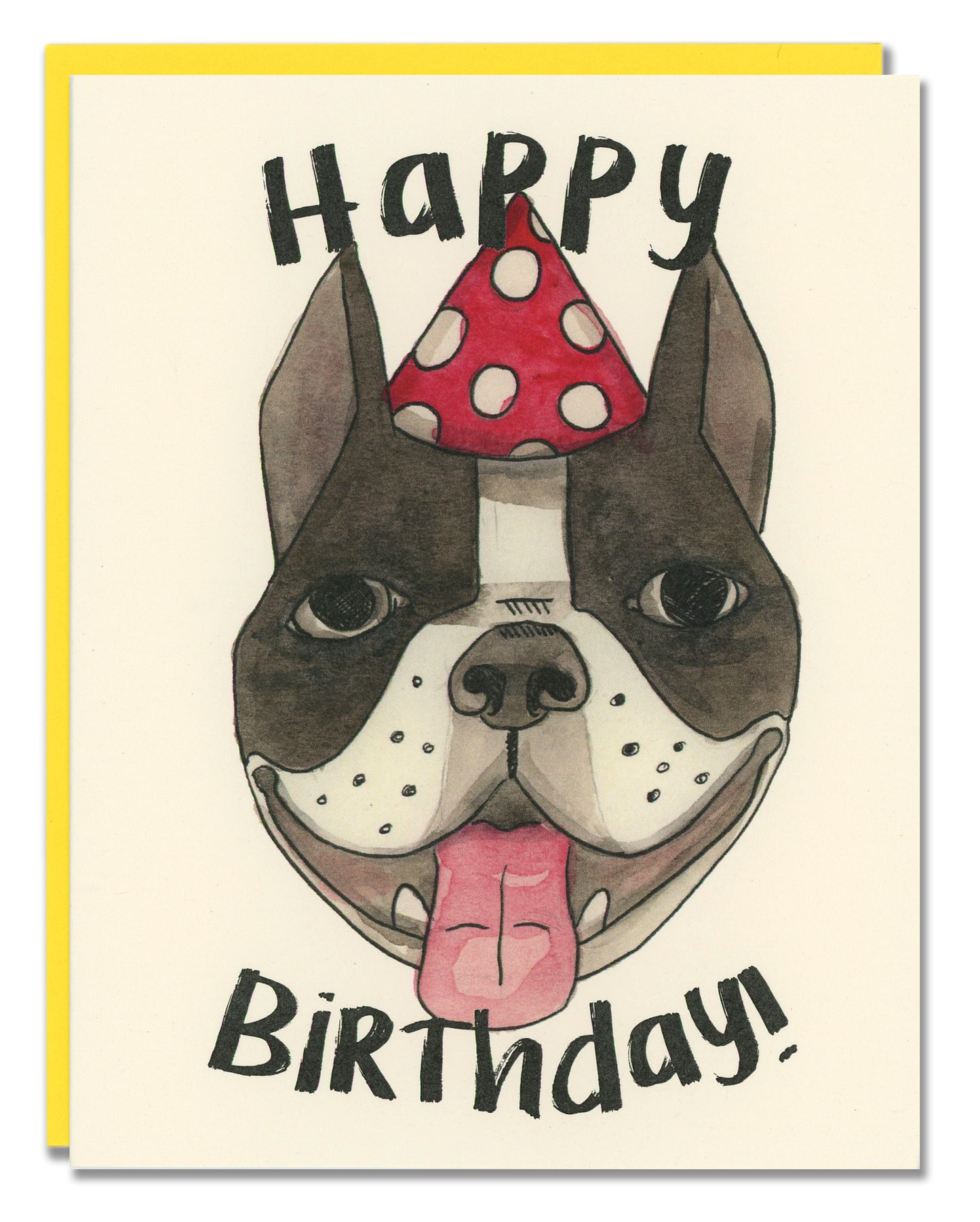 Happy Birthday, Frenchie! card