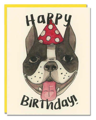 Happy Birthday, Frenchie! card