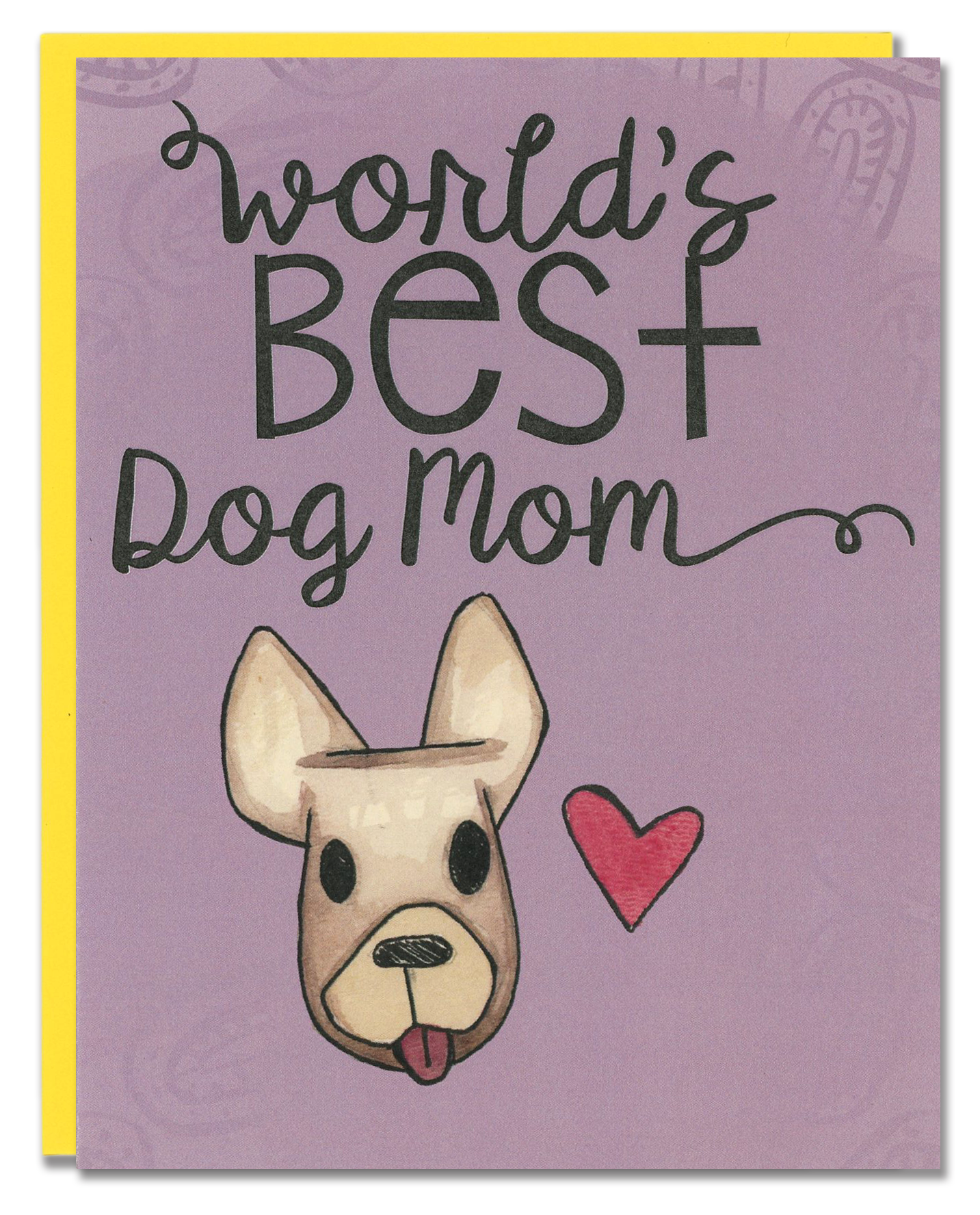 World's Best Dog Mom card