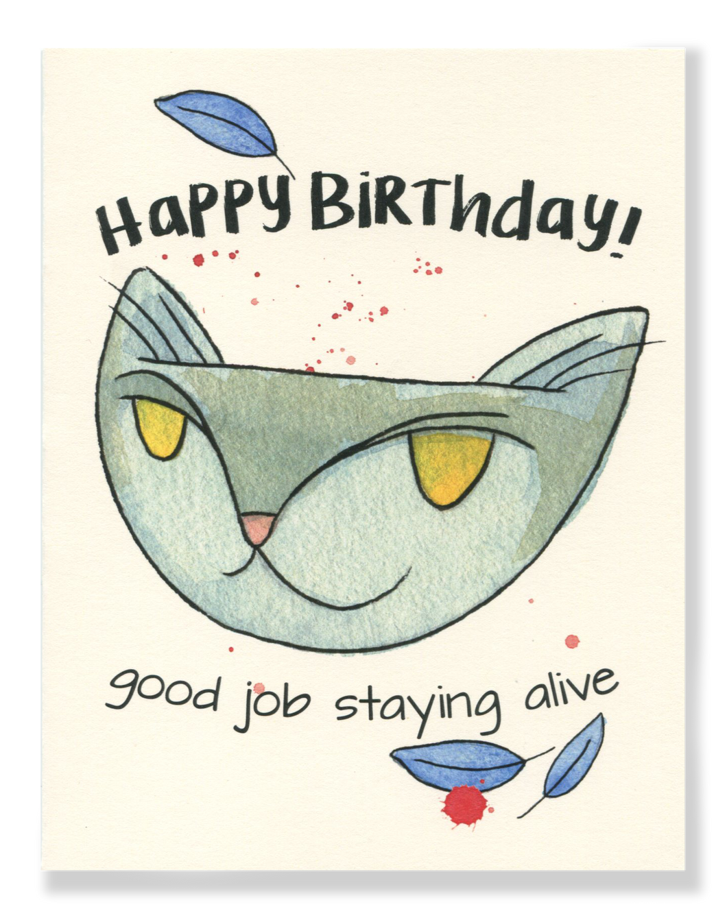 Happy Birthday! Staying Alive card