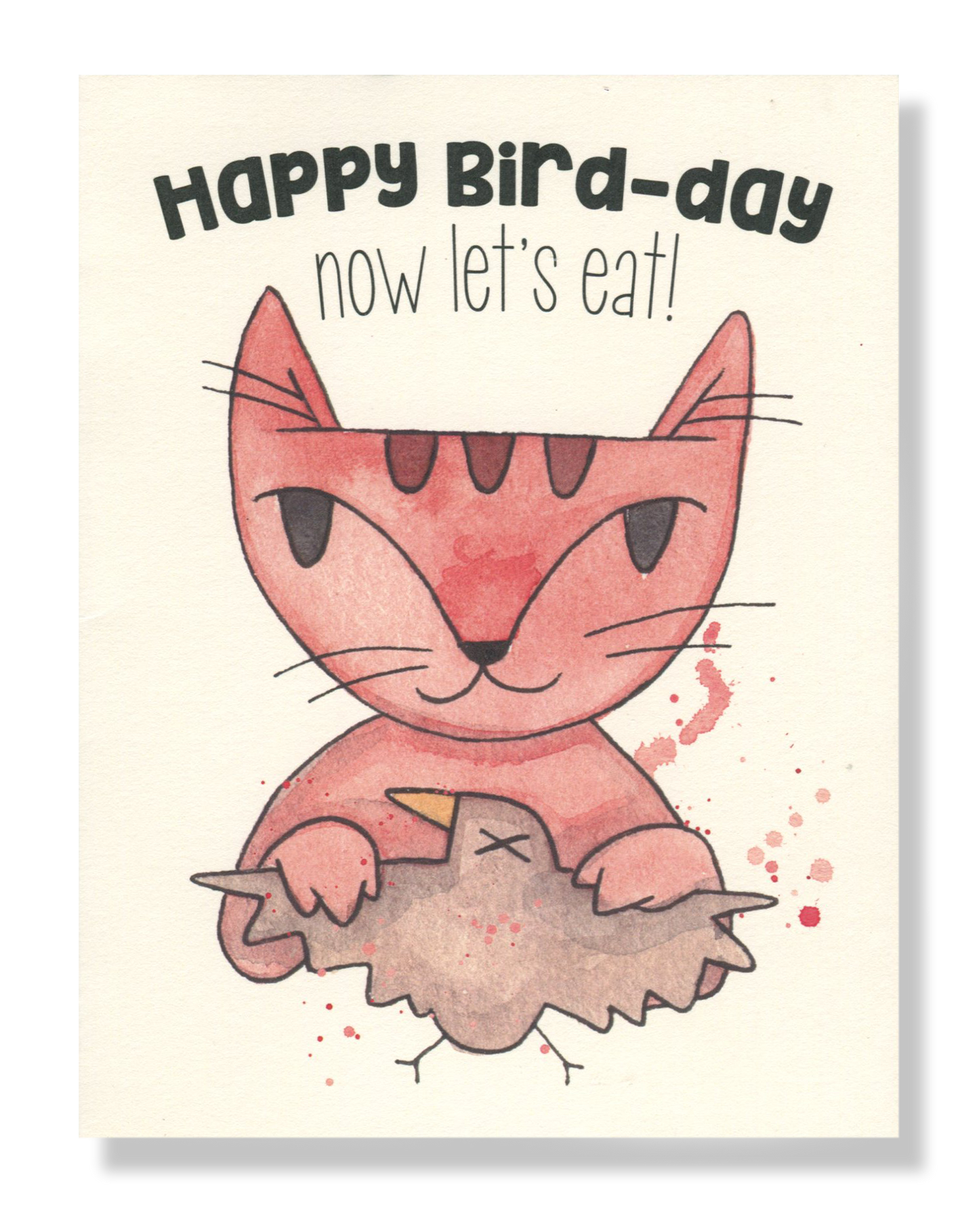 Happy Bird-day! card
