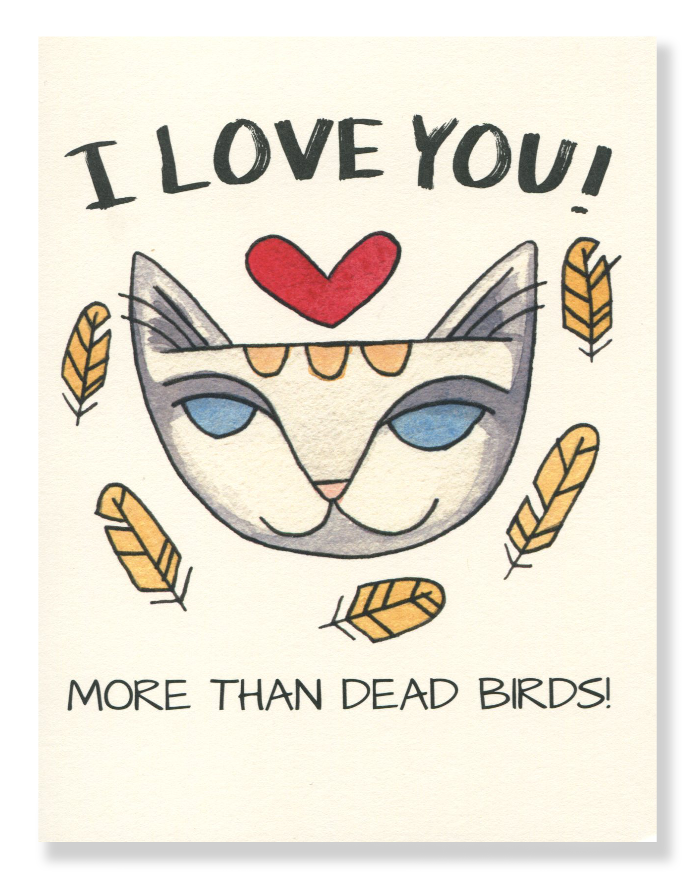 I Love You! card