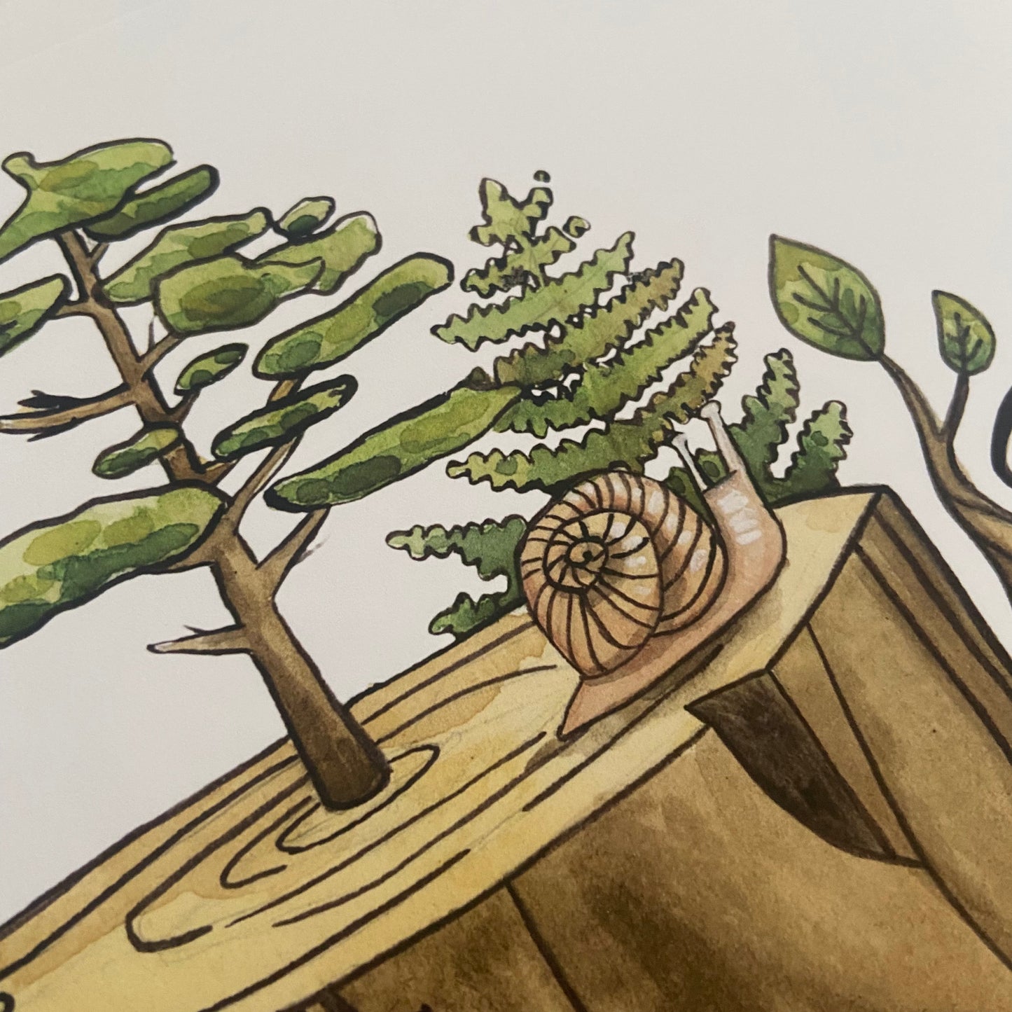 Nurse Log Print 8x10