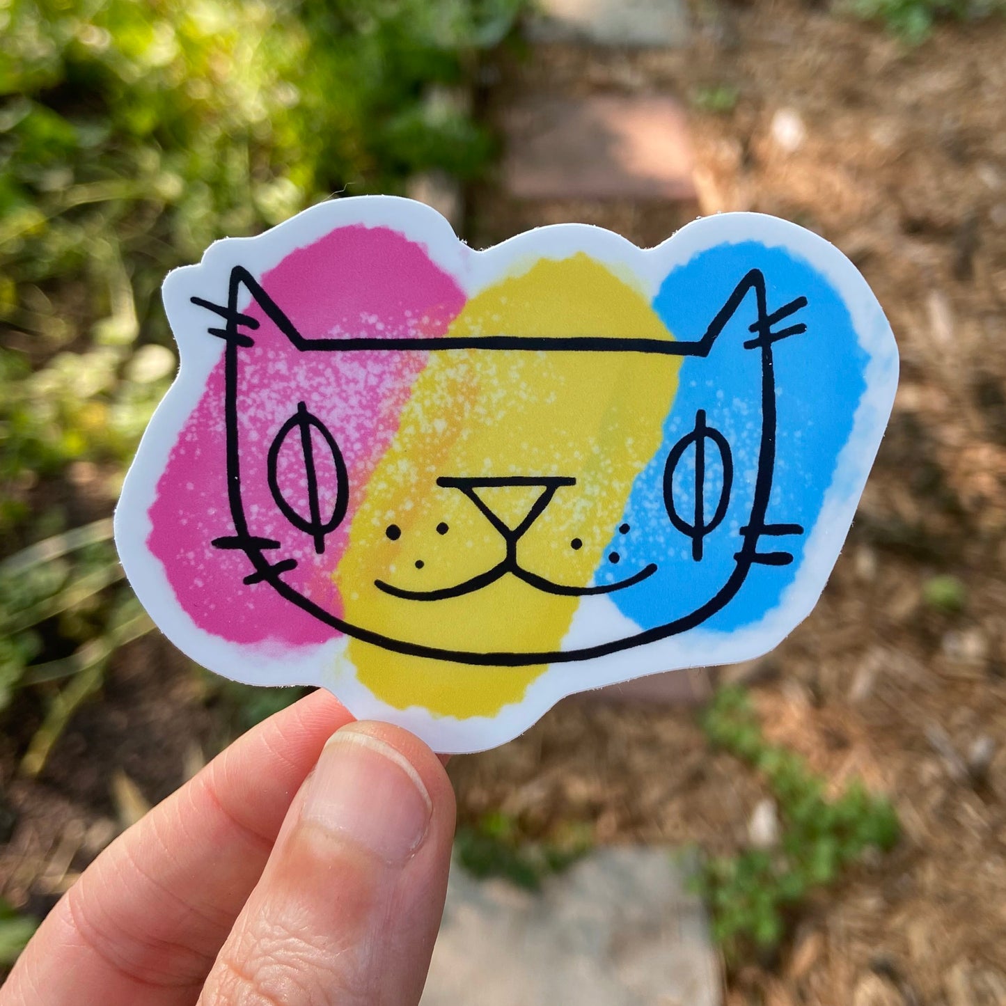 Pride Cat: Pansexual Sticker
