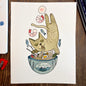 Soop III 8x10 Original Illustration