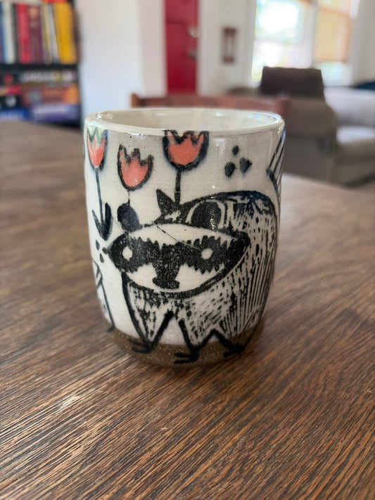 Raccoon Pencil Holder