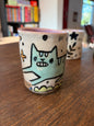Teal Cat mug