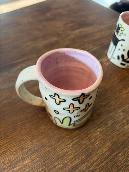 Teal Cat mug