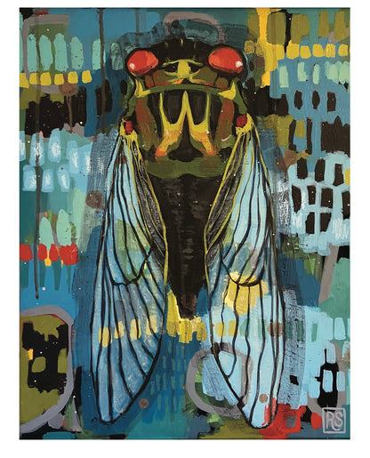 Cicada 11x14 Print