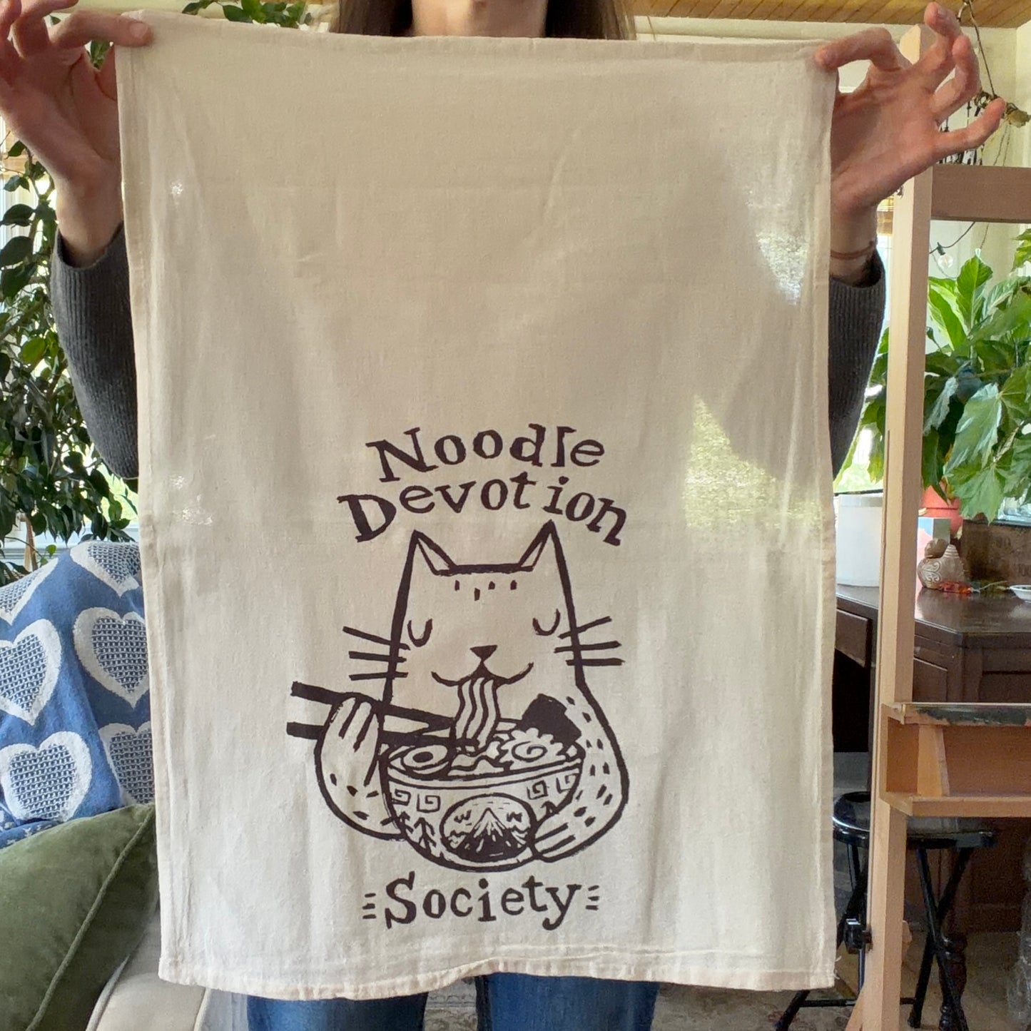 Noodle Devotion Society Tea Towel