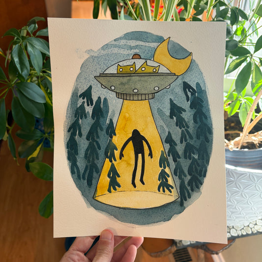 Adoption III 8x10 Original Illustration
