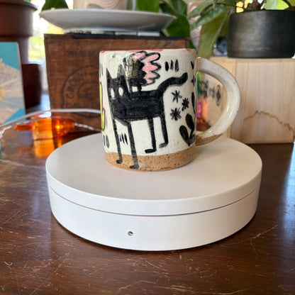 Tall Cat Mug