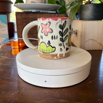 Tall Cat Mug