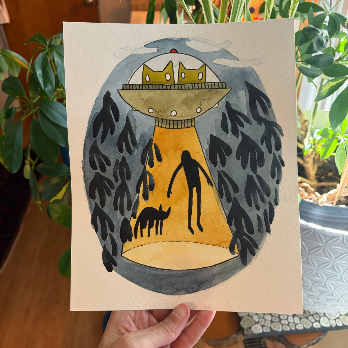 Adoption IV 8x10 Original Illustration