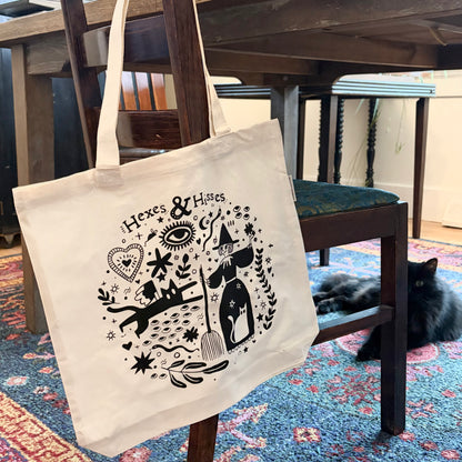 Hexes & Hisses Tote Bag