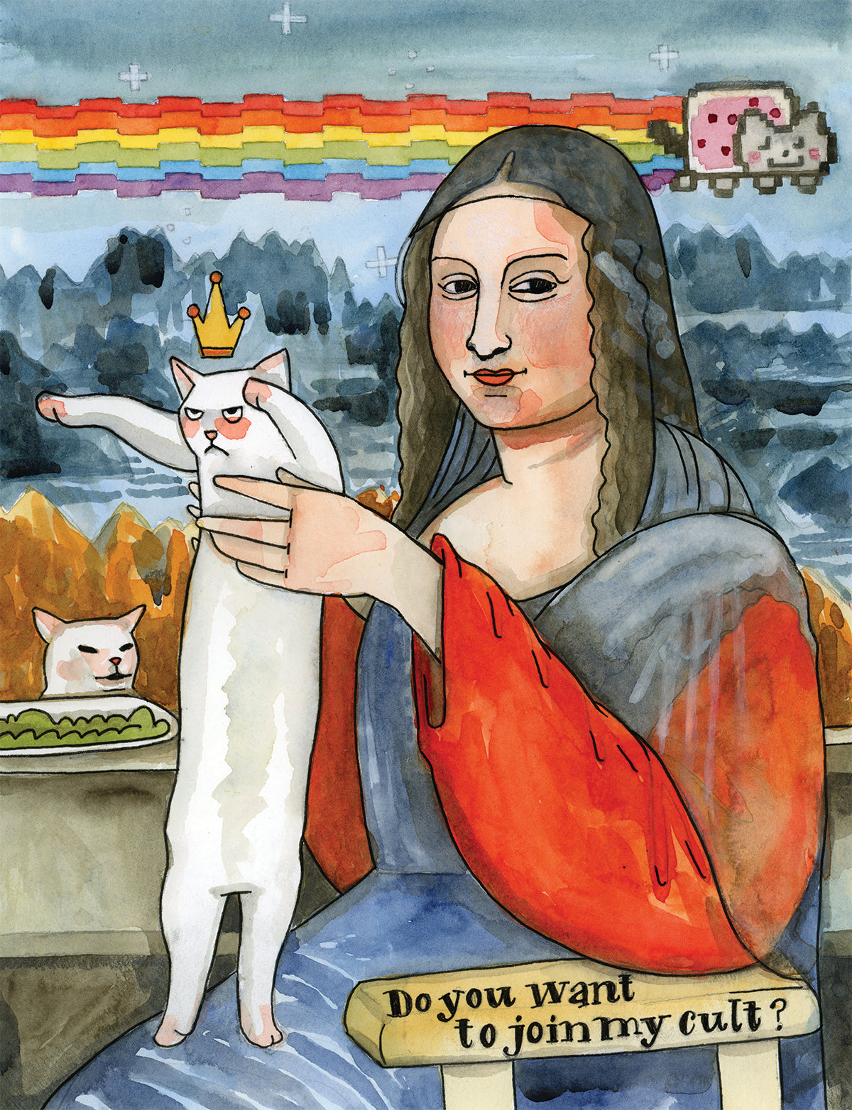 Do You Want to Join My Cult? 11x14 Print