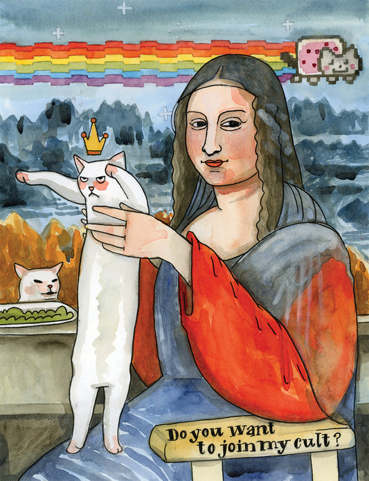 Do You Want to Join My Cult? 11x14 Print