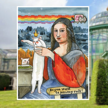 Do You Want to Join My Cult? 11x14 Print