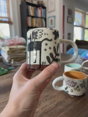 Winged Cat Mug