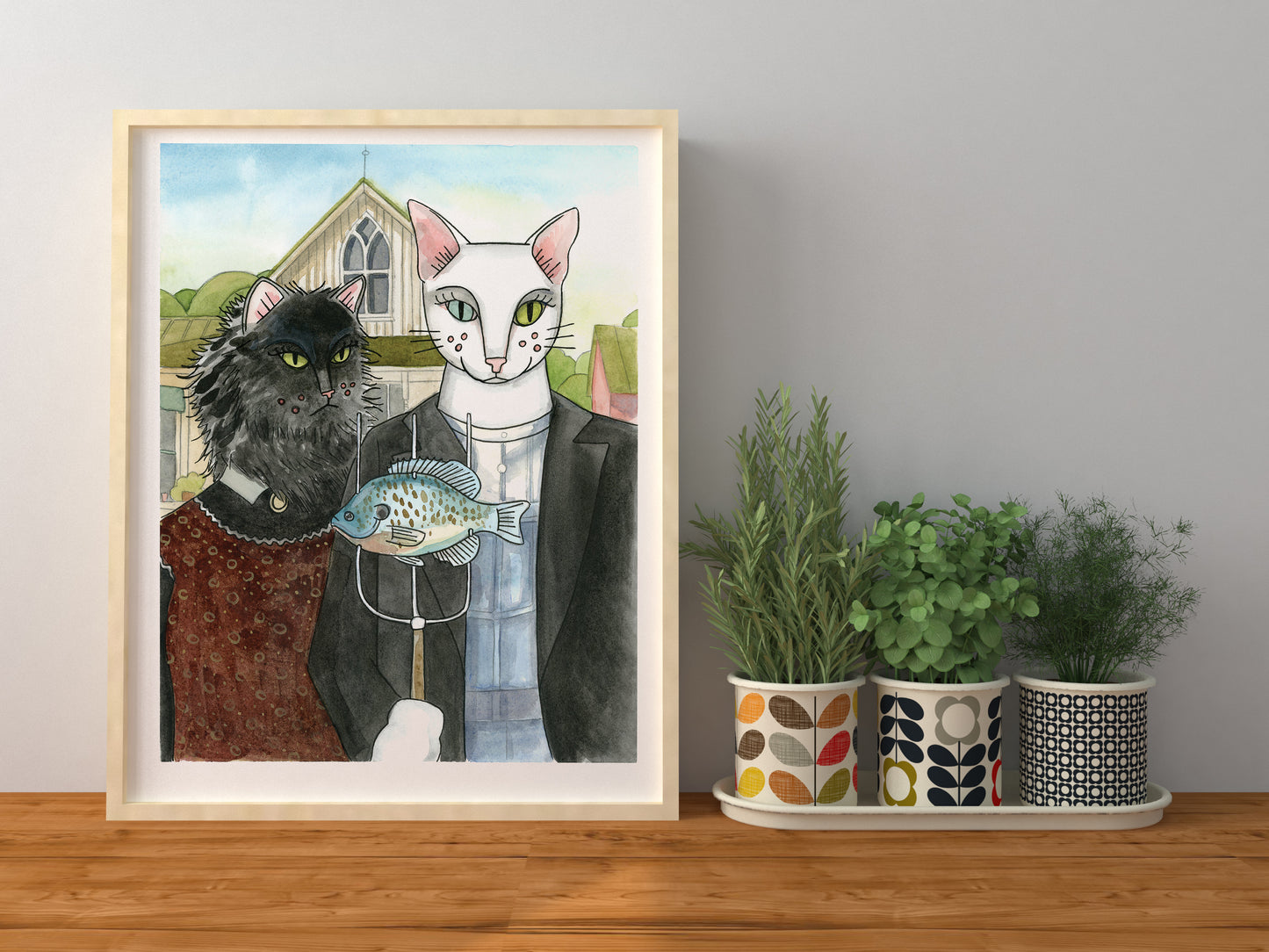 American Gothic Print 11x14