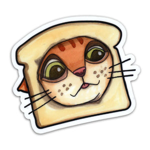 Bread Cat Sticker