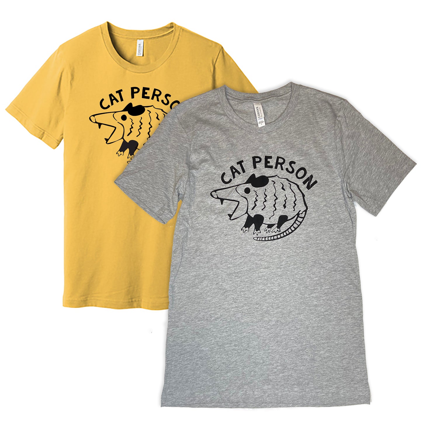 Cat Person Opossum T shirt