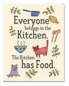 Everyone Belongs in the Kitchen card