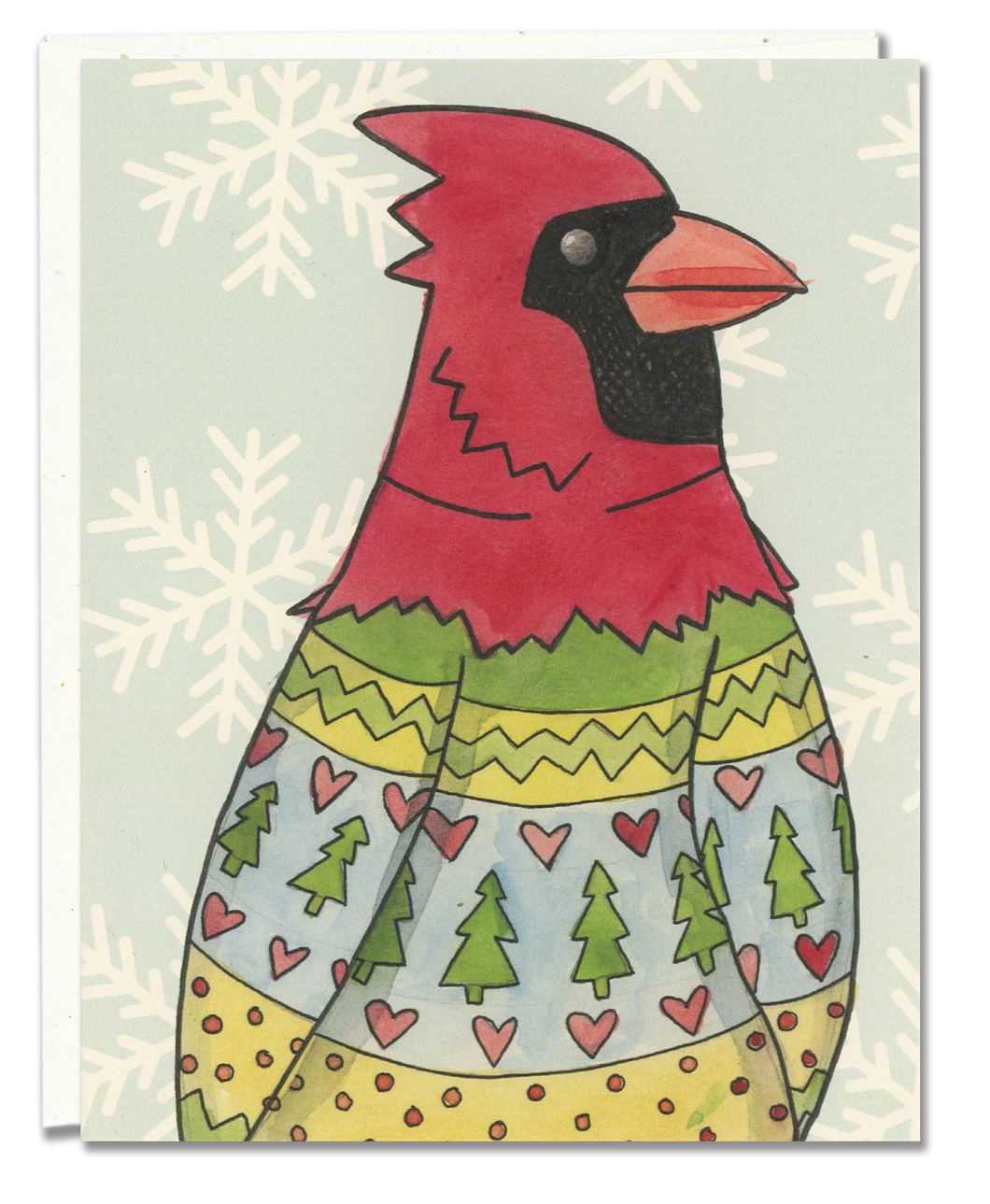 Cardinal Ugly Sweater card
