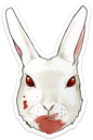 Killer Rabbit Sticker