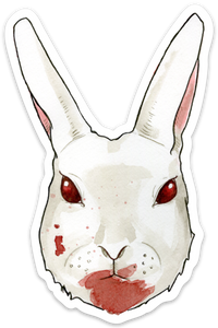 Killer Rabbit Sticker