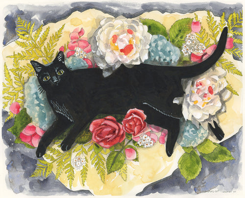 Olympia's Cat Print 11x14