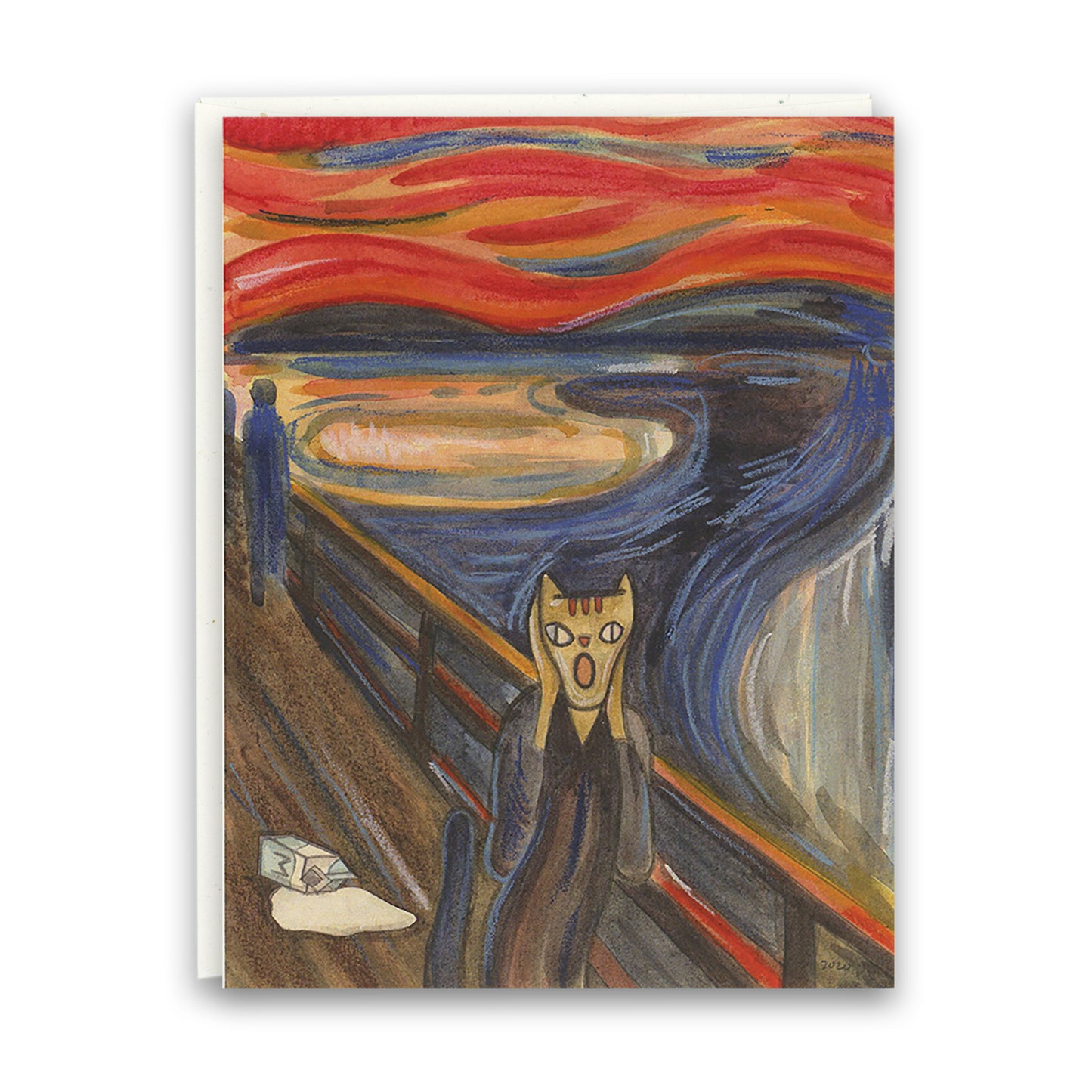 The Scream card