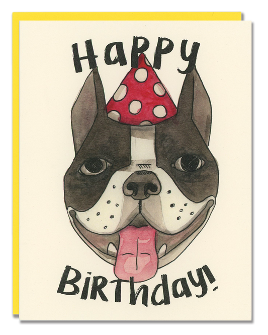 Happy Birthday, Frenchie! card