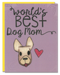 World's Best Dog Mom card