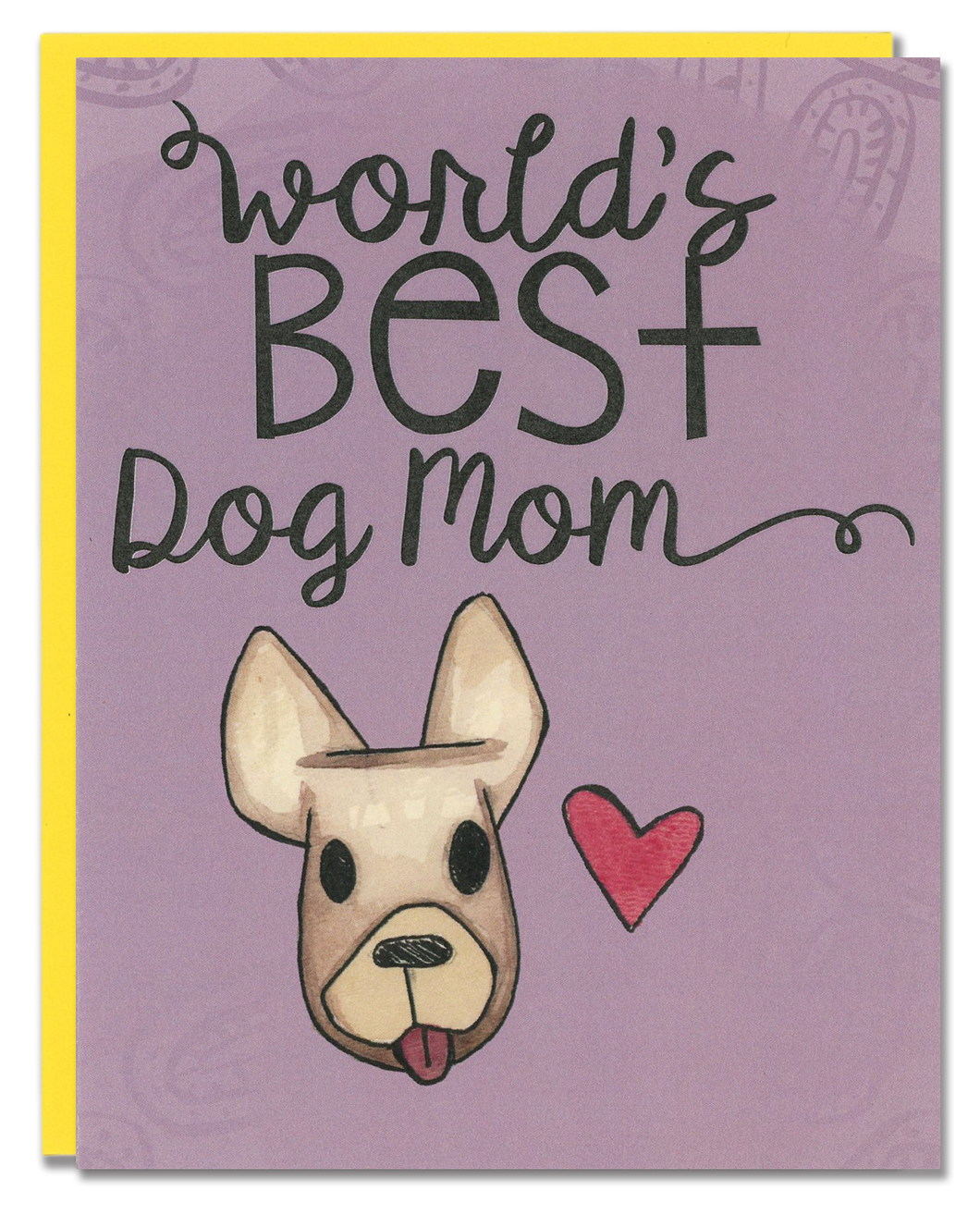 World's Best Dog Mom card