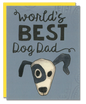 World's Best Dog Dad card