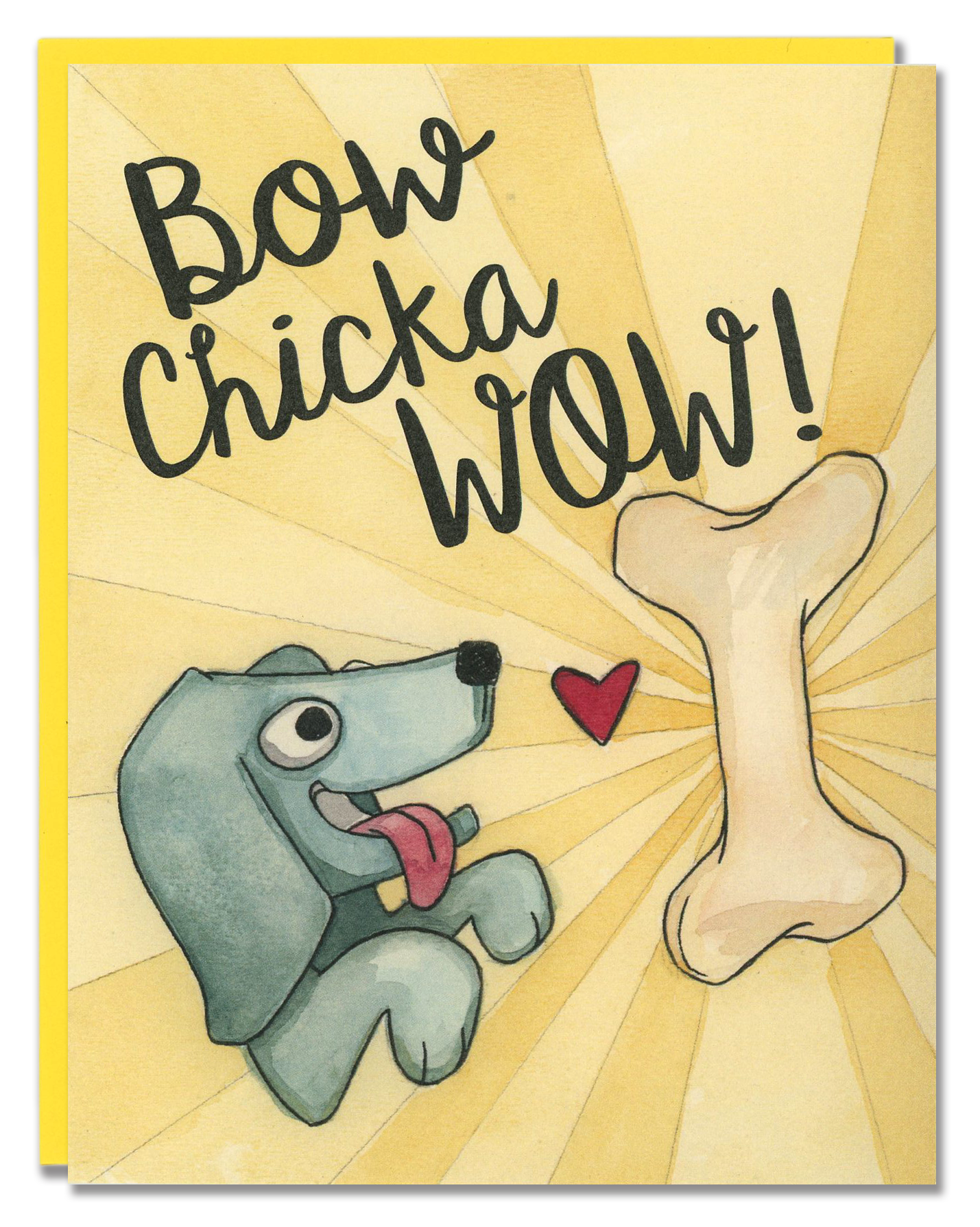 Bow Chicka Wow! card