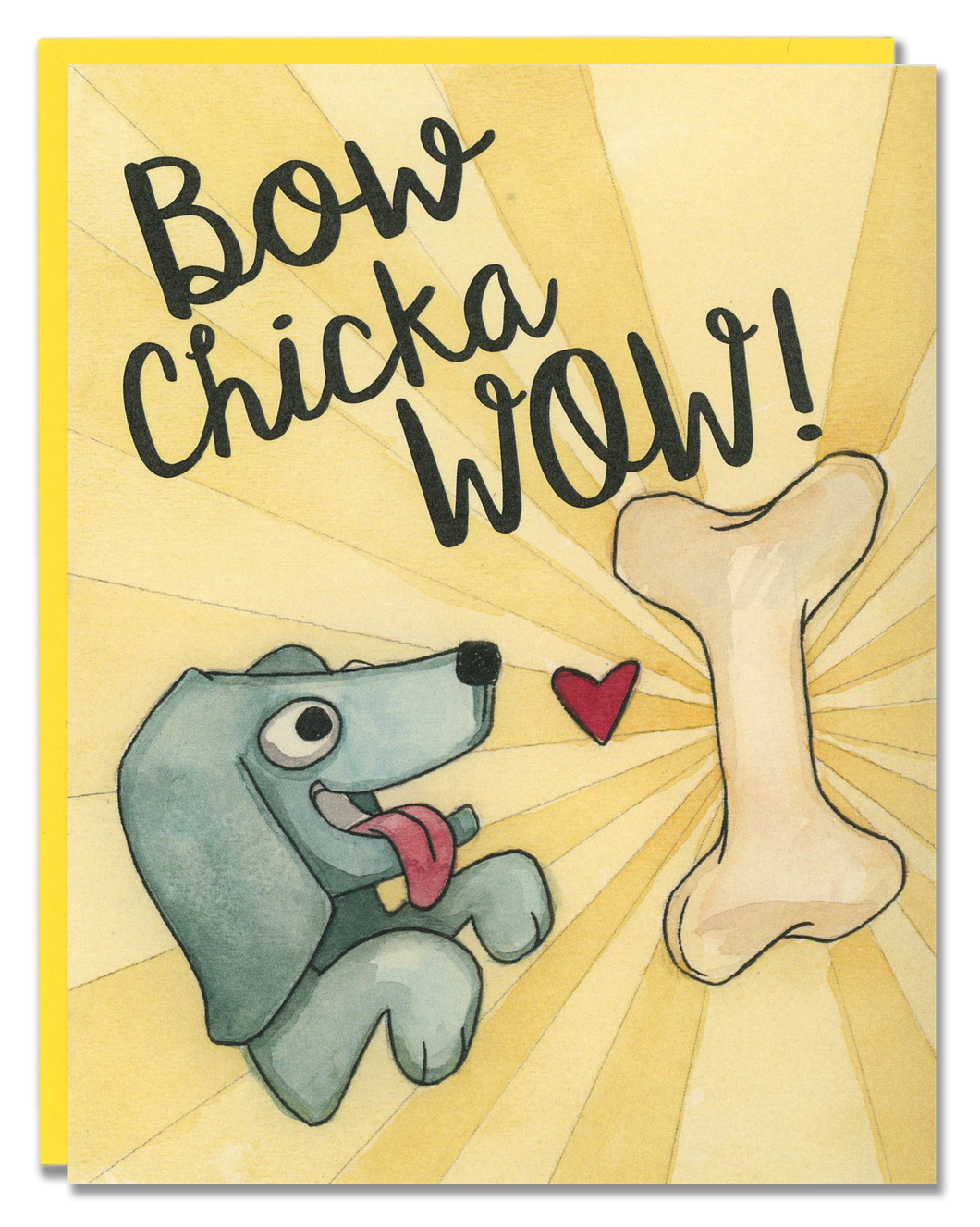 Bow Chicka Wow! card