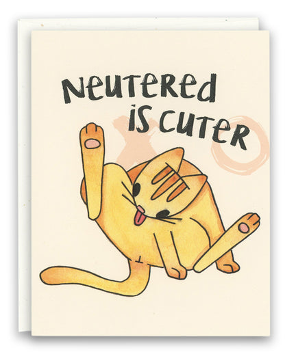 Neutered is Cuter card