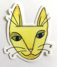 Yellow Cat Sticker