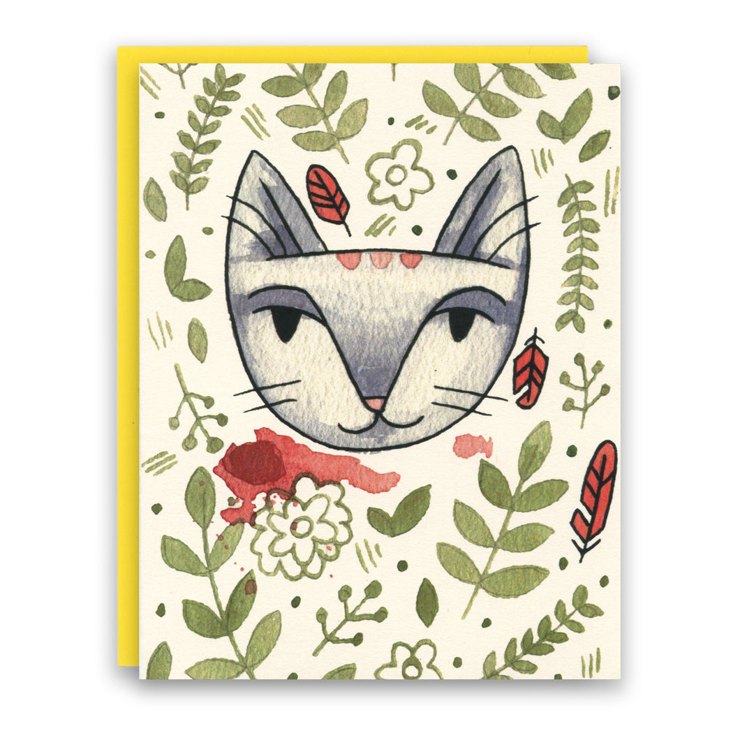 Jungle Cat card