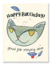 Happy Birthday! Staying Alive card
