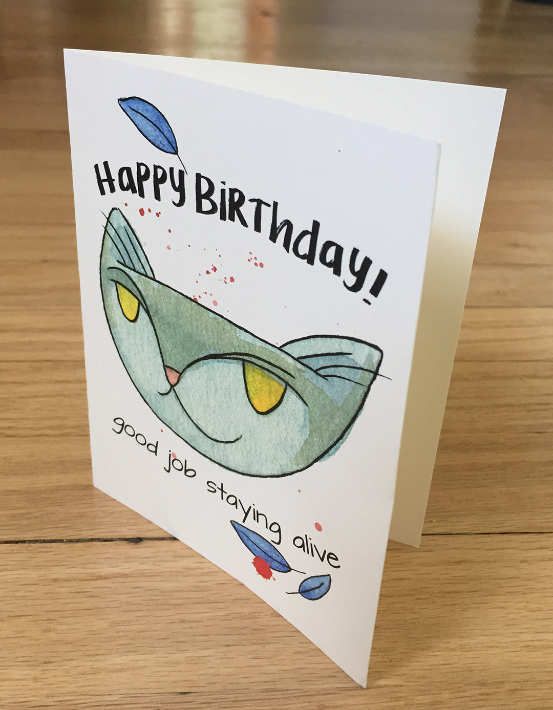 Happy Birthday! Staying Alive card