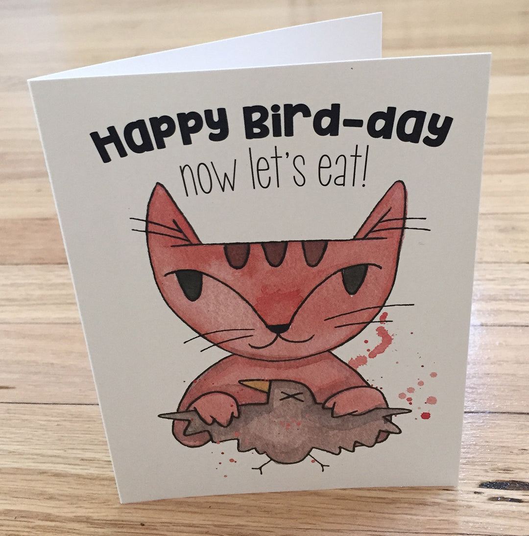 Happy Bird-day! card