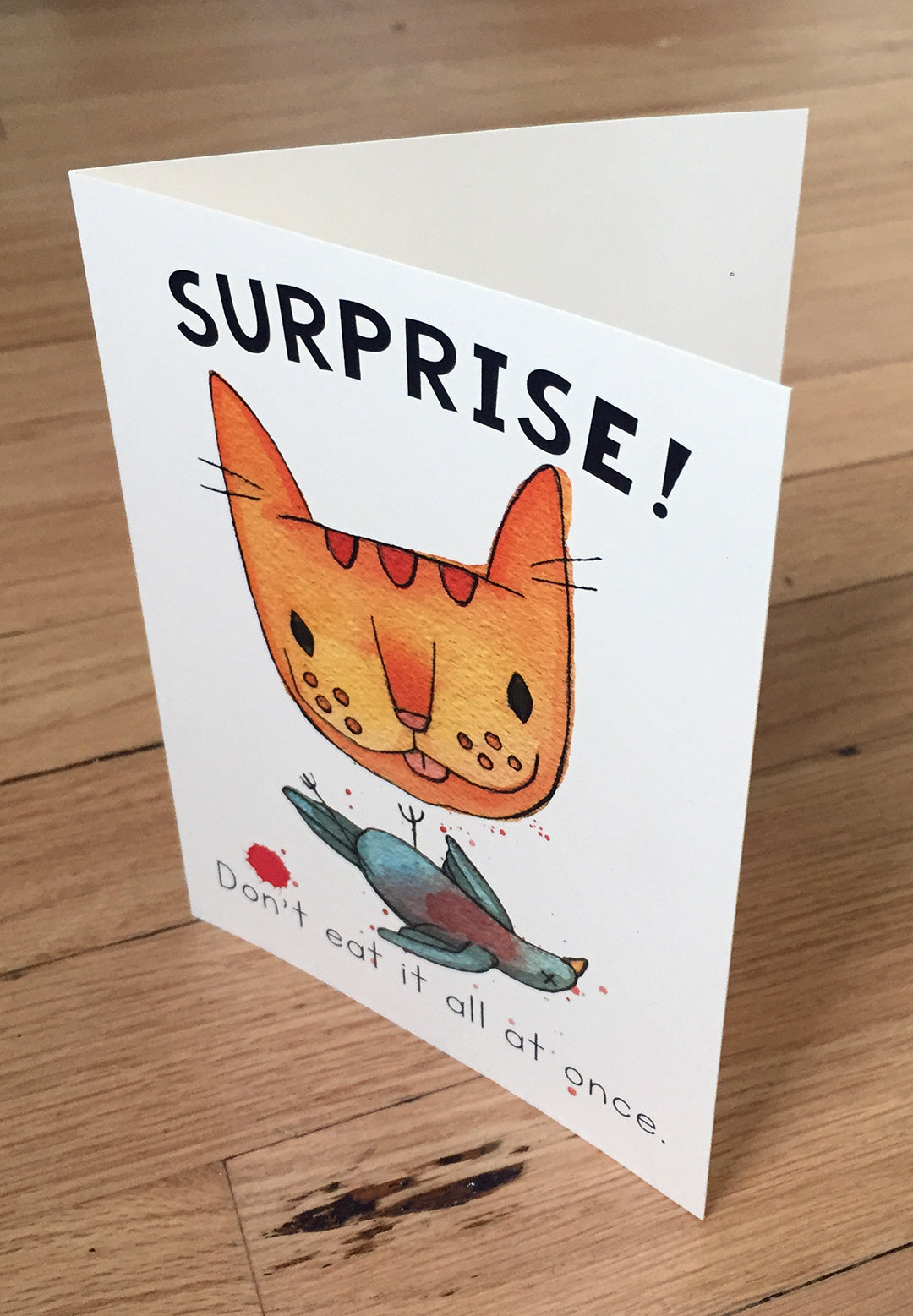 Surprise! card