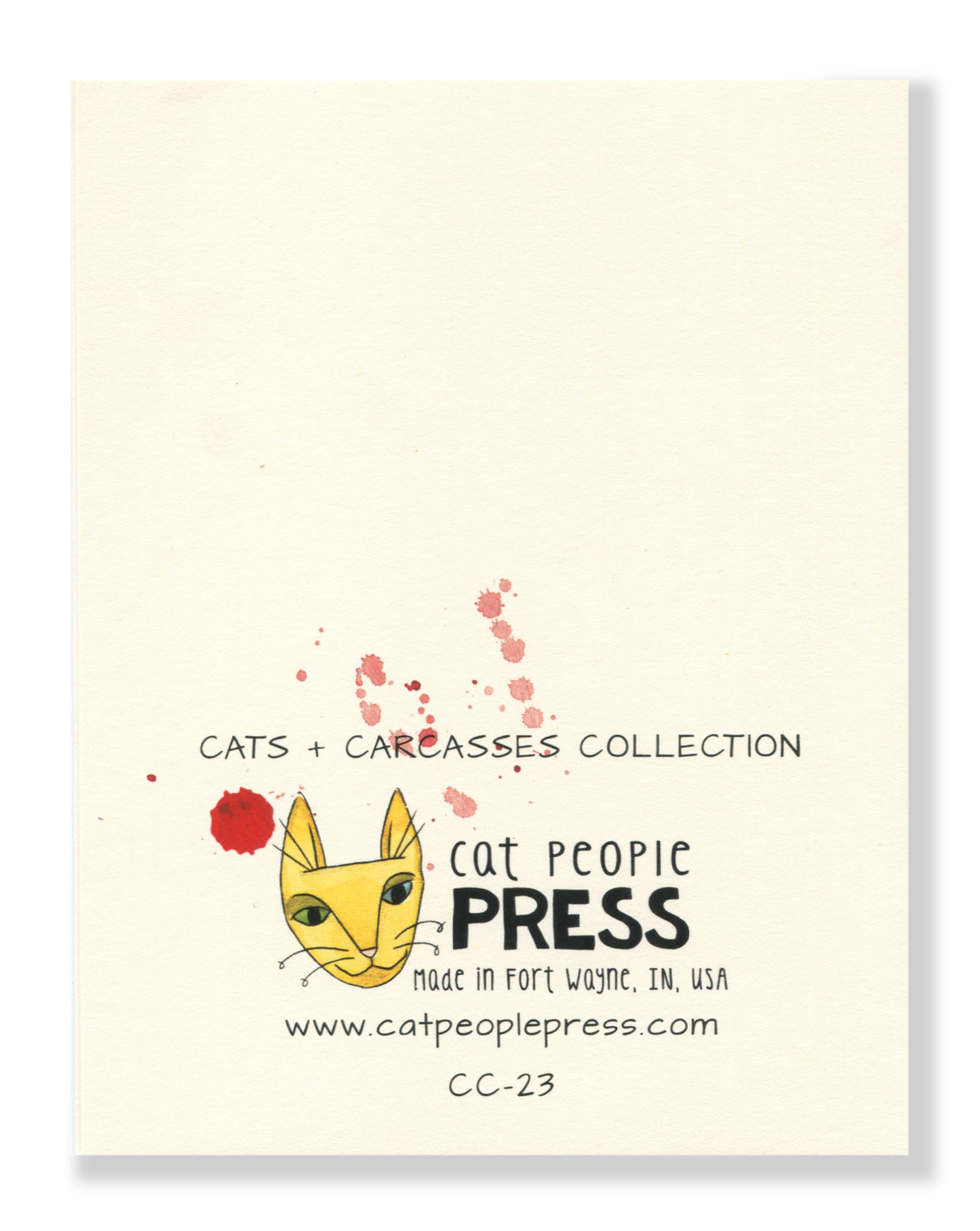 Jungle Cat Love card