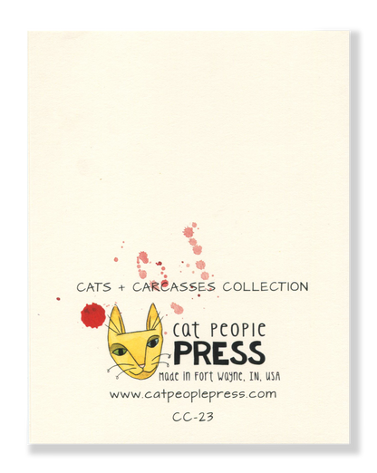 Jungle Cat Love card