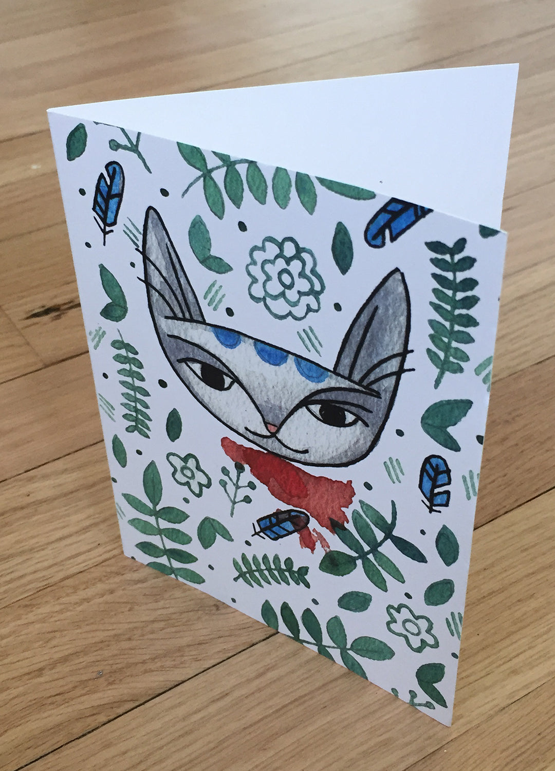 Jungle Cat card